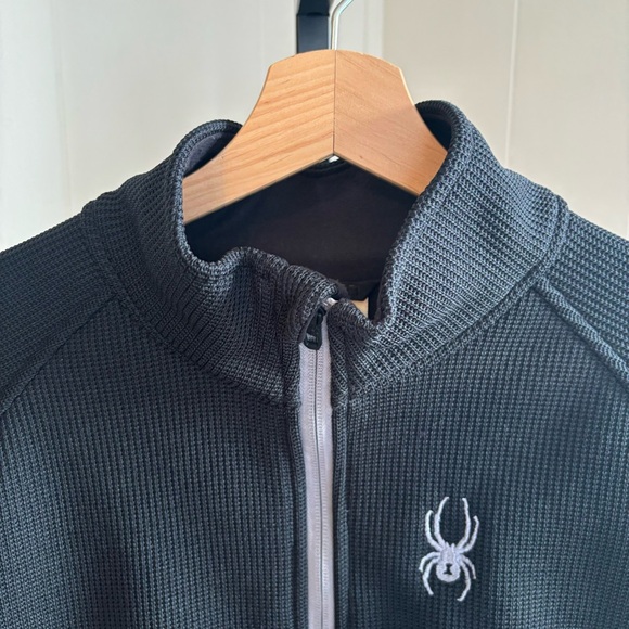 Spyder Other - Spyder Men Outbound Stryke 1/2 Zip Mock Neck Pullover Sweatshirt Black Med *NOTE